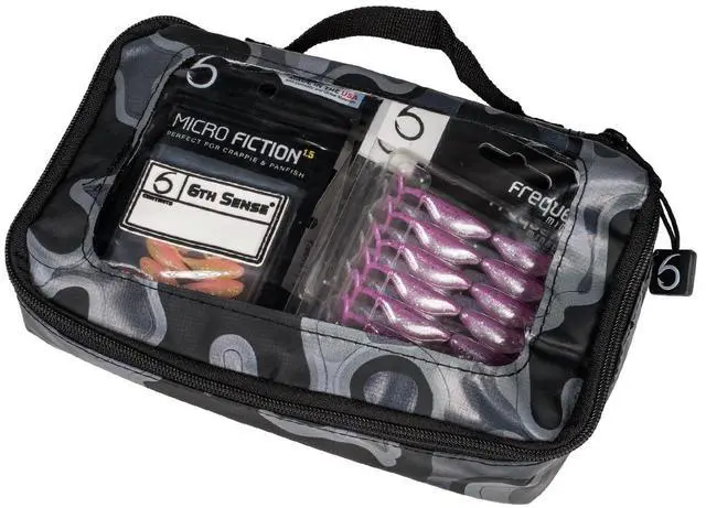 Main image of Bait View Fishing Tackle Bag, Clear View Soft Plastic Storage