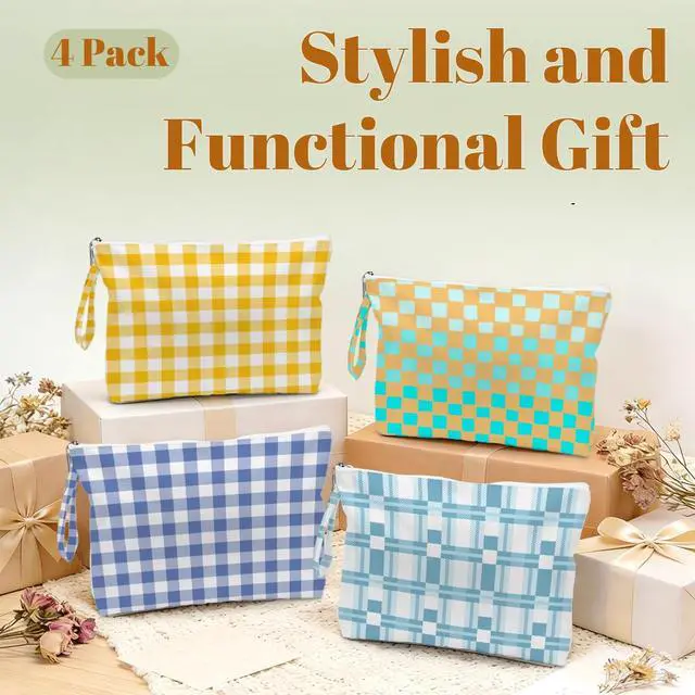 Alt view image 6 of 6 - 4 Pack Reusable Waterproof Wet Bags, Wet Dry Bag with Zipper for Beach, Travel, Swim, Gym