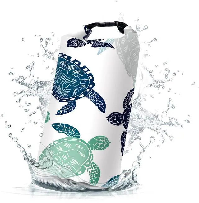 Main image of 5L Waterproof Dry Bag, Roll Top Sea Turtle Backpack for Kayaking Boating | Floating Lightweight Waterproof Backpack with Roll Top Closure for Kayaking Boating Fishing Swimming Camping