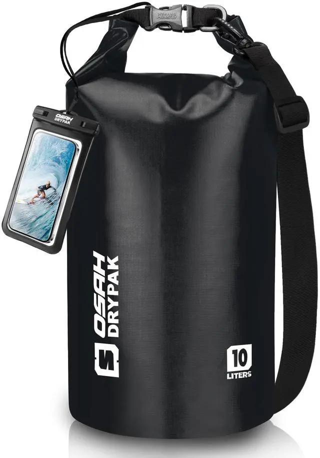 Main image of Waterproof Dry Bag, 5L/10L/20L/30L/40L Roll Top Lightweight Storage Backpack with Phone Case for Women & Men, Floating Waterproof Sack for Travel, Swimming, Kayaking, Paddle Board, Camping & Beach