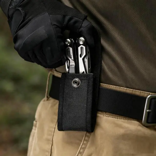 Alt view image 6 of 7 - Multitool Needle Nose Pliers, 16-in-1 Multi Tool with EDC Pouch