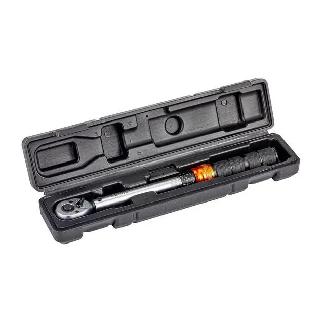 Alt view image 3 of 7 - 1/4" Drive Click Torque Wrench for Bike, MTB, and Motorcycle | 20-240 in-lb / 2.3-27 Nm, 72-Tooth Ratchet, ±3% ISO Accuracy, Chrome Vanadium, Storage Case