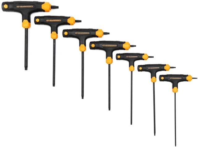 Main image of 7 Piece T-Handle Torx® Key Set - 83517