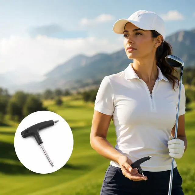 Alt view image 4 of 7 - 2 Pcs Golf Club Tool, T20 & T25 Dual Head Torque Wrench | Universal Golf Wrench Tool for Driver Adjustment