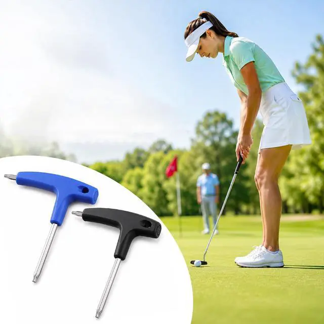 Alt view image 5 of 7 - 2 Pcs Golf Club Tool, T20 & T25 Dual Head Torque Wrench | Universal Golf Wrench Tool for Driver Adjustment