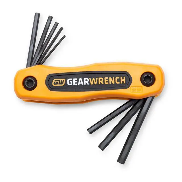 Alt view image 2 of 7 - 25 Piece SAE/Metric/Torx® Folding Hex Key Set - 83512