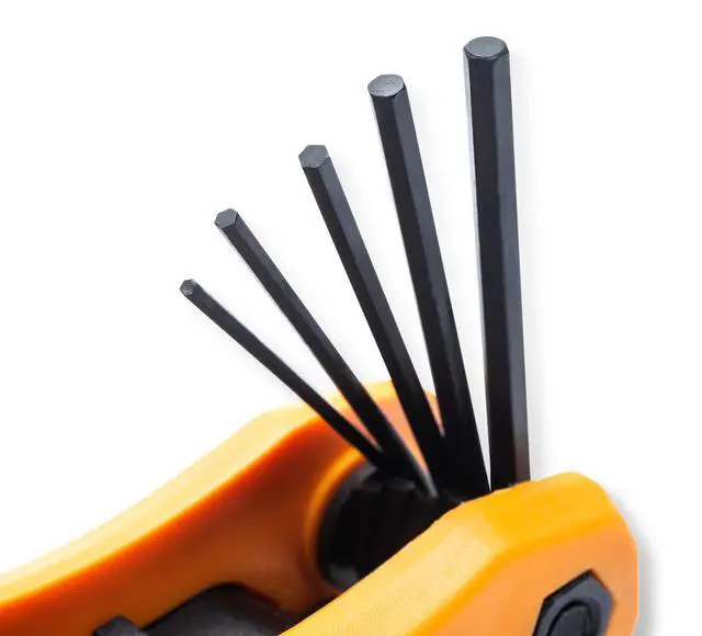 Alt view image 3 of 7 - 25 Piece SAE/Metric/Torx® Folding Hex Key Set - 83512
