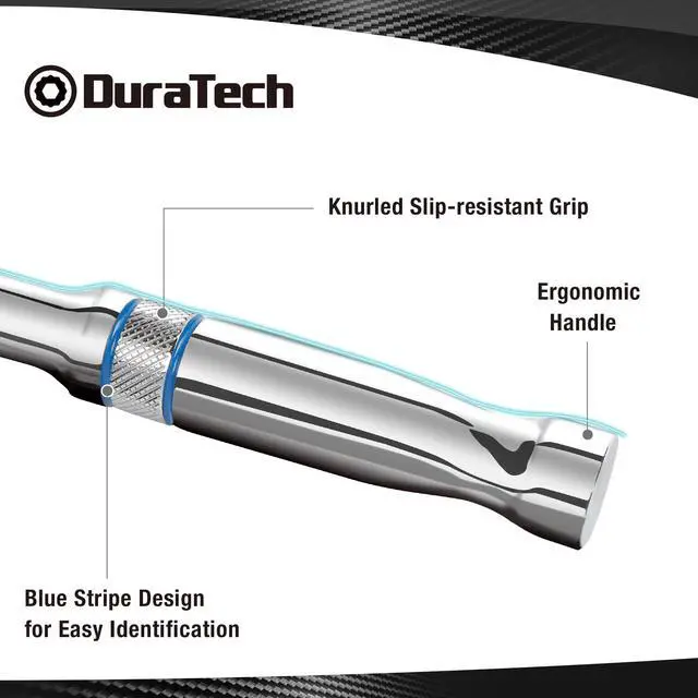 Alt view image 6 of 7 - 1/4-Inch Drive Ratchet, 90-Tooth Quick-Release Ratchet Wrench | Reversible, Cr-V Made, 4° Swing, Full Polished, Professional Socket Wrench for Men Women Stocking Stuffers for Men Women