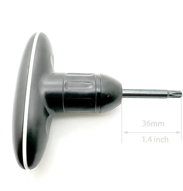 Alt view image 5 of 7 - T25 40lbf Golf Torque Protect clicks Sound Wrench for Driver Clubs and Fairway Hybrids Adapter Sleeve and Head Weight Adjustment Golf Adapter Driver
