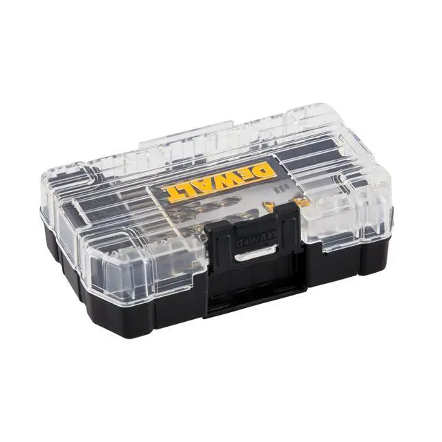 Alt view image 2 of 7 - 12 Pc Black and Gold Drill Bit Set, Premium Finish Impact Driver Bit Set for Metal, Plastic and Wood (DWAH1182)