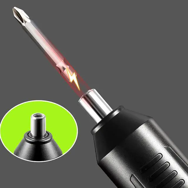 Alt view image 6 of 6 - 46 Pcs Electric Screwdriver Sets, 7.8 Inch Rechargeable Screwdriver and 45 Pcs Batch Head and Sleeve Chromium Vanadium Steel for Household and Repairing (46)