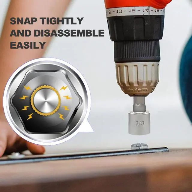 Alt view image 7 of 7 - 50-Piece Screwdriver Bit Set with Quick Change Chuck in Tough Case
