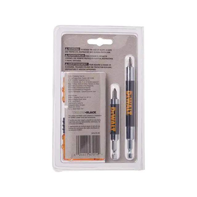 Alt view image 4 of 5 - Screwdriver Bit Set, Magnetic Drive Guide, 14-Piece, Pack of 1 (DW2097CS)