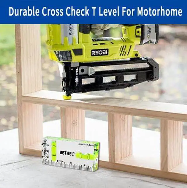 Alt view image 6 of 6 - Pocket Bubble Level - Mini 90°/180° Spirit Level 95x40x15mm | Shatterproof Design High Accuracy for Picture Hanging, DIY Projects, Construction - Compact Layout Tool