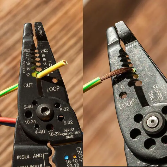 Alt view image 5 of 6 - Wire Stripper, 8 inch, Wire Cutter, Wire Stripper Crimper | Wire Stripping Tool, Cable Stripper, Wiring Tools, Wire Crimping Tool