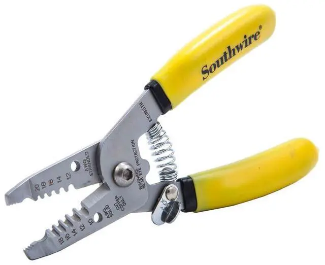 Alt view image 4 of 4 - Compact Stripper 10-18AWG - Designed for Fast Wire Prep & Clean Strips - Stainless Steel Blades - Spring-Loaded Grip - Serrated Nose for Twisting