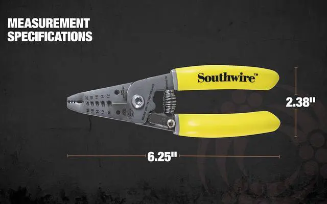 Alt view image 3 of 4 - Compact Stripper 10-18AWG - Designed for Fast Wire Prep & Clean Strips - Stainless Steel Blades - Spring-Loaded Grip - Serrated Nose for Twisting