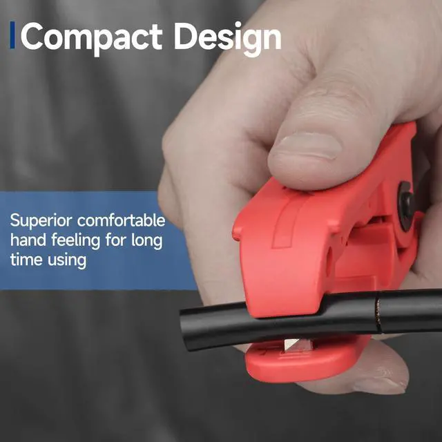 Alt view image 7 of 7 - Round Cable Stripper for AWG 12 to 4/0, Adjustable Wire Stripper | Cable Jacket Stripping Tool with 2 Spare Blade