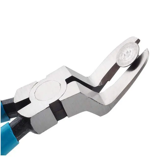 Alt view image 6 of 7 - Mutipurpose Diagonal Cutting Pliers Wire Flush Cutters Car Push Retainer Rivet Trim Clip Pry Puller Clips Panel Assortments Puller Auto Body Tools