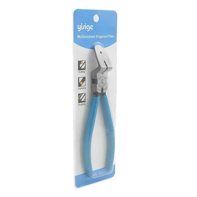 Alt view image 7 of 7 - Mutipurpose Diagonal Cutting Pliers Wire Flush Cutters Car Push Retainer Rivet Trim Clip Pry Puller Clips Panel Assortments Puller Auto Body Tools