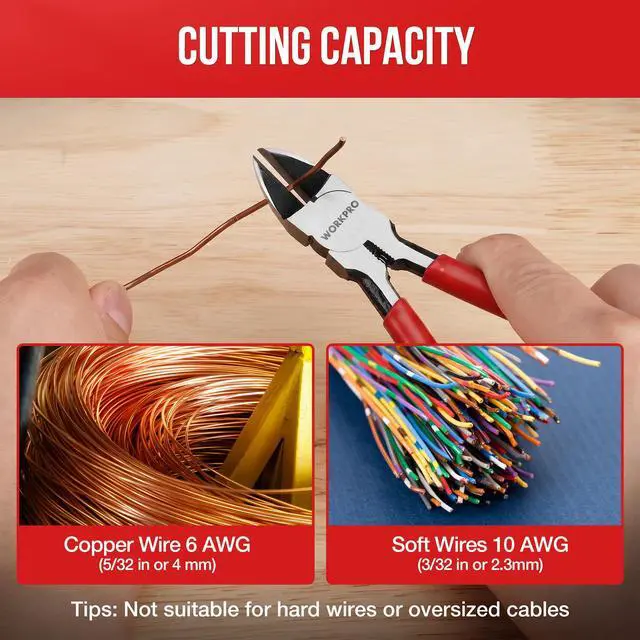 Alt view image 6 of 7 - 2 Pack Wire Cutters, 6 Inch Precision Flush Cutters, Side Cutters | 2-Piece Diagonal Cutters with Carbon Steel, Ergonomic Handles for Crafts, Jewelry Making, Electronics, 3D Print, Floral