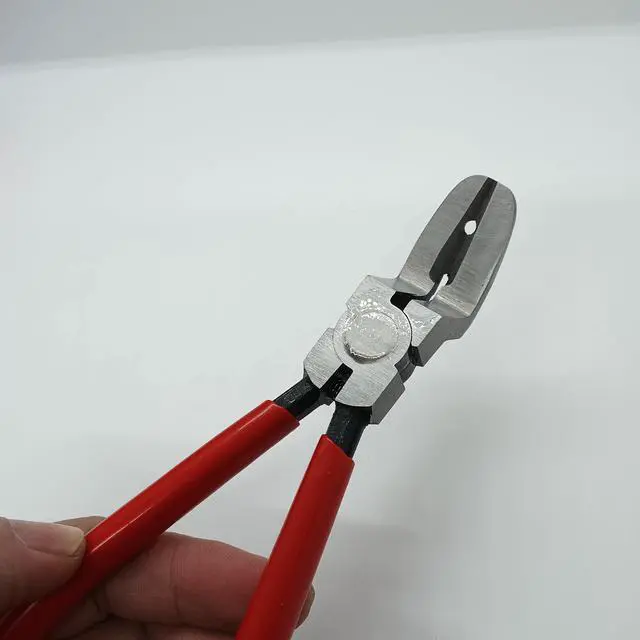 Alt view image 7 of 7 - Red Pliers Mutipurpose Diagonal Cutting Pliers Wire Flush Cutters Car Push Retainer Rivet Trim Clip Pry Puller Clips Panel Assortments Puller Auto Body Tools
