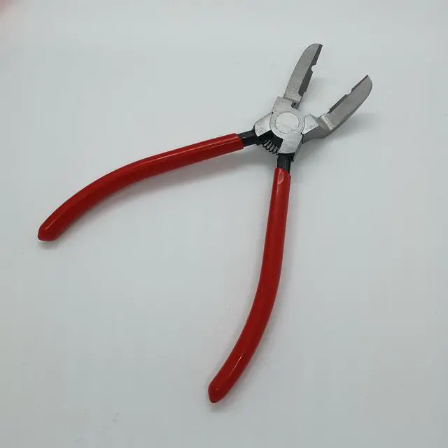 Alt view image 5 of 7 - Red Pliers Mutipurpose Diagonal Cutting Pliers Wire Flush Cutters Car Push Retainer Rivet Trim Clip Pry Puller Clips Panel Assortments Puller Auto Body Tools