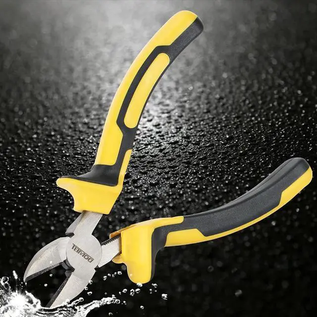 Alt view image 5 of 7 - 6 Inch Diagonal Cutting Pliers Diagonal Wire Cutters | Durable Nickel Chromium Steel Construction for Electricians and Homes