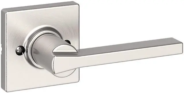 Main image of Casey Single Sided Dummy Door Lever, Reversible Non-Turning Push/Pull Handle, for Pantry, Closet, and French Doors, with Microban Protection in Satin Nickel