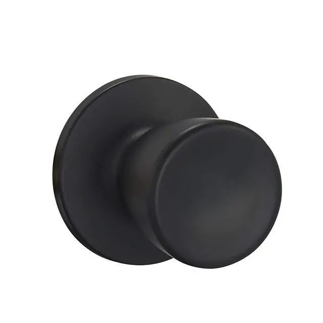 Alt view image 2 of 4 - Tulip Door Knob, Passage, Easy Installation, Matte Black