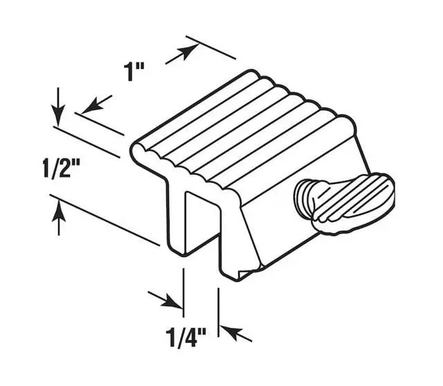 Alt view image 2 of 5 - 4 Pack Sliding Window Locks Aluminum Security Locks for Sliding Windows & Doors, Easy to Install
