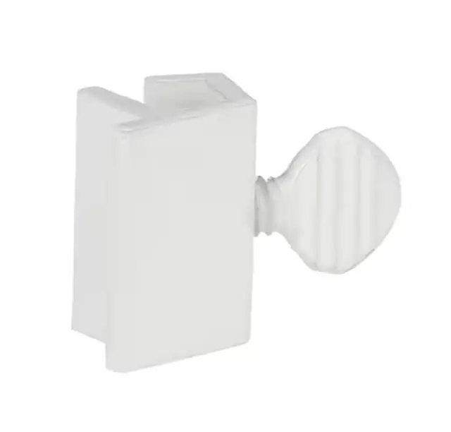 Alt view image 5 of 5 - 4 Pack Sliding Window Locks Aluminum Security Locks for Sliding Windows & Doors, Easy to Install
