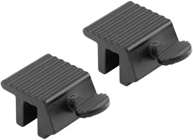 Main image of U 9801 1/4 In., Extruded Aluminum, Classic Bronze Painted, Thumbscrew Window Lock (2 Pack)