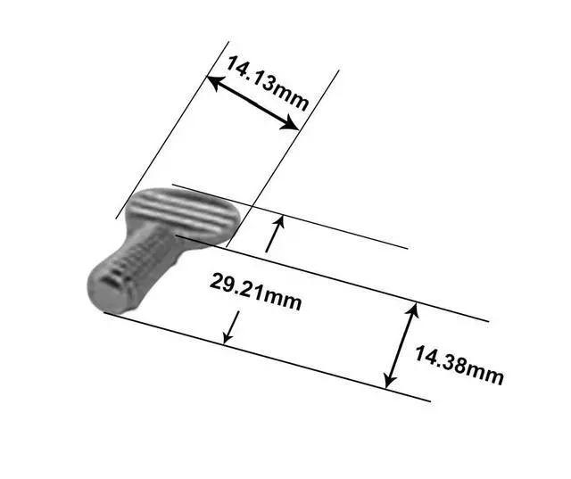 Alt view image 5 of 5 - Single Small Sliding Window Security Lock, Aluminum, Black Coated, 4 Pack, Made in Taiwan