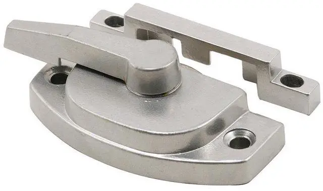 Main image of F 2762 Double Hung Sash Lock, 2-1/16 In., Single Pack | Silver-Painted, Diecast Zinc