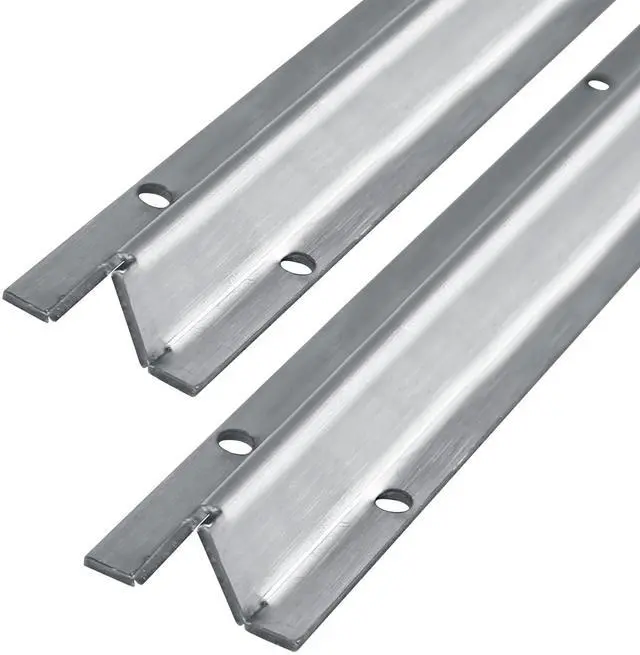 Main image of 72" in 2 Sections of 36" Sliding Glass Door Track with Pre-Drilled Holes and Screws, Heavy Duty V Bottom Track for Sliding Screen Doors