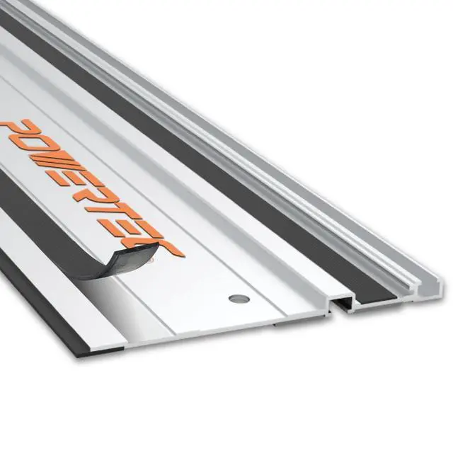 Alt view image 3 of 7 - Track Saw Guide Rail Slide Strip, 55" Sliding Guard for POWERTEC Guide Rails, 1PK (71911)