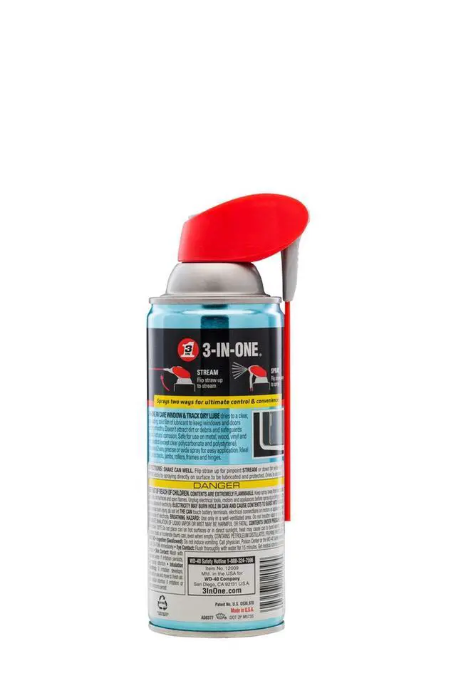 Alt view image 5 of 6 - RVcare Window & Track Dry Lube with SMART STRAW SPRAYS 2 WAYS, 10 OZ