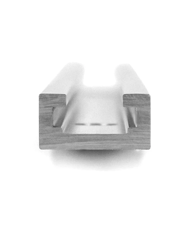 Alt view image 2 of 7 - Aluminum T Track, 2 Pack 12 Inch Universal Double Cut Profile T Track, with Predrilled Mounting Holes and Screws, Woodworking and Fixtures, for Drill Press Table, Router Table
