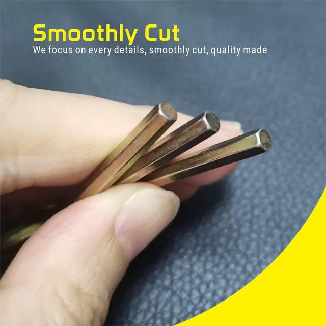 Alt view image 4 of 7 - 5/32" Standard Hex Dogging Key, Allen Key Sets Wrench Fit on Keychain Push Bar Panic Exit Device Keys - 5 Pack