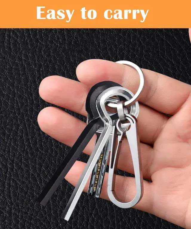 Alt view image 5 of 6 - 10pcs Black 5/32 inch Standard Hex Dogging Key with Full Loop, Metal Allen Wrench Door Key for Push Bar Panic Exit Device