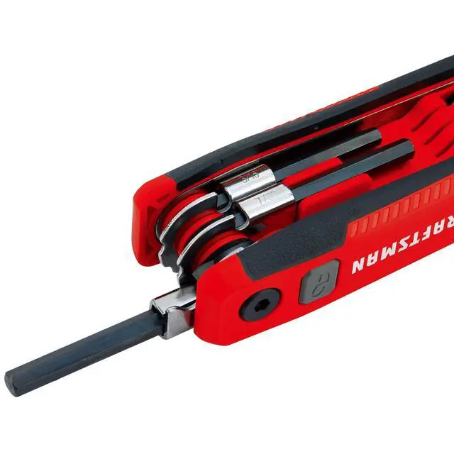 Alt view image 2 of 5 - Hex Key Set, SAE, Folding Locking 8 Piece (CMHT26025)