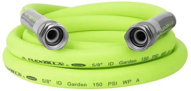 Main image of Garden Lead-In Hose, 5/8" x 10', Female to Female Fittings (3/4" - 11 1/2 GHT)