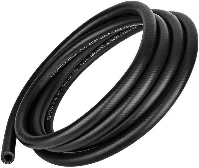 Main image of 3/8 Inch (10mm) ID Fuel Line Hose 10FT NBR Rubber Push Lock Hose High Pressure 300PSI for Automotive Fuel Systems Engines