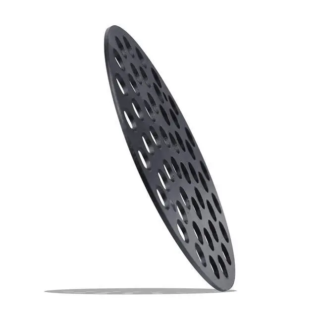 Alt view image 4 of 6 - 5inch Cast Iron Drain Cover, Garage Drain Cover, Floor Drain, Floor Strainer