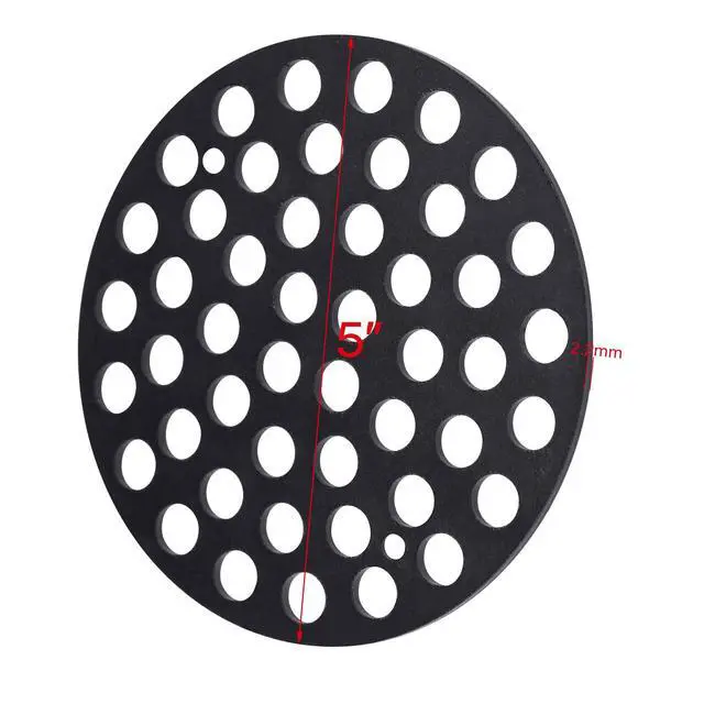 Alt view image 5 of 6 - 5inch Cast Iron Drain Cover, Garage Drain Cover, Floor Drain, Floor Strainer