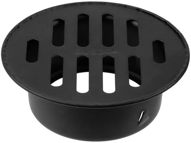 Main image of 2.6 Inch Stainless Steel Floor Drain Cover for Yard Roof Balcony | Black Sewer Drain Grate,Round Anti-Clog Drainage Filter Strainer
