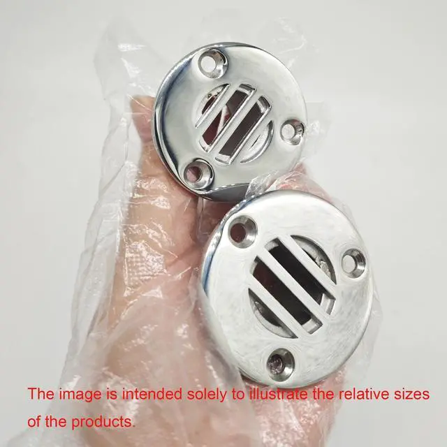 Alt view image 5 of 6 - Boat Floor Yacht Deck Drain 1 Drainage Hardware Replacement Accessories | Marine 316 Stainless Steel Floor Drain with Screws