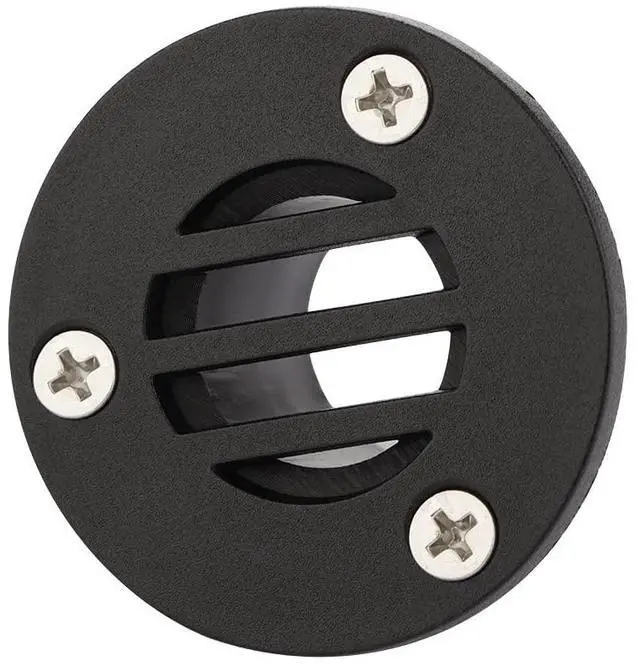 Alt view image 6 of 7 - 2 Pcs Nylon 53 x 30mm Boat Floor Deck Drain Fit for Yacht Kayak Deck Drainage Supplies, Black, Free Mounting Screws