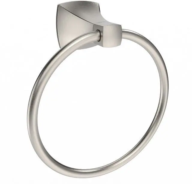 Main image of Hand Towel Holder for Bathroom Kitchen Brushed Nickel Towel Ring Towel Hanger Stainless Steel and Zinc Alloy Wall Mount